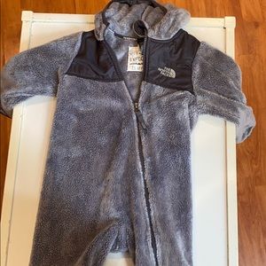 North face fleece inside